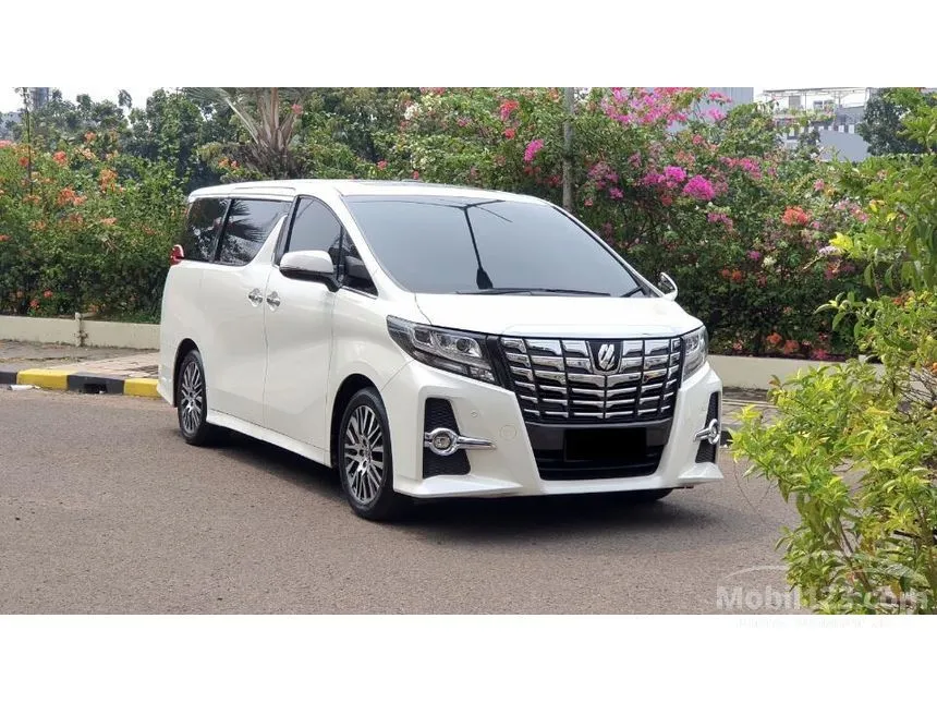 Jual Mobil Toyota Alphard 2015 SC 2.4 di DKI Jakarta Automatic MPV Putih Rp 599.000.000