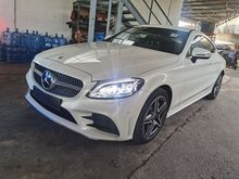 Mercedes Benz C300 2.0 AMG Coupe MULTIBEAM LED HEADLAMP 2 MEMORY SEAT 2019 UNREG FREE WARRANTY