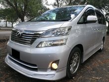 TOYOTA VELLFIRE 2.4 (A) 1VVIP OWNER TIP TOP CONDITIONS LIKE NEW NICE NUMBER