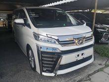 2018 TOYOTA VELLFIRE 2.5 ZA /PRE-CRASH SYSTEM / BIG OFFER / FREE 1 YEAR WARRANTY UNREG 18