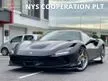 2022 Ferrari F8 Tributo 3.9 V8 Twin Turbocharged Coupe Unregistered CALL NOW FOR BEST OFFER