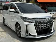 2021 Toyota Alphard 2.5 SC Modellista MPV /DIM/RCTA/BSM/Pw BOOT/DIM/SUNROOF/