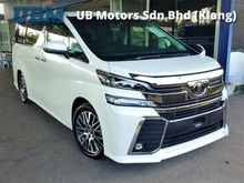 2016 Toyota Vellfire 2.5 Z G - 100% Actual Mileage 16000KM - Free Pre Crash - Free TV Roof Monitor - Trusted KL AP Holder - Many Units - Tiptop Cond