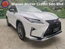 2016 Lexus RX200t 2.0 F Sport SUV Unregister 1 YEAR WARRANTY