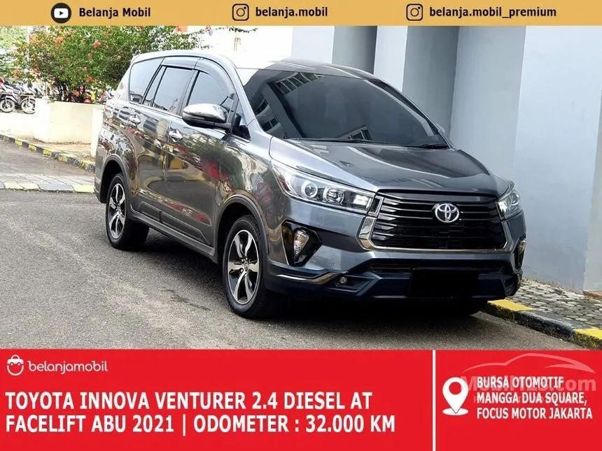 Jual Mobil Toyota Kijang Innova 2021 Venturer 2.4 di DKI Jakarta Automatic MPV Abu