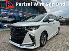 2023 Toyota Alphard 2.5 Z MPV SIDE STEP, HUD, SUNROOF, AUTOPARK, MODELISTA, UNREG