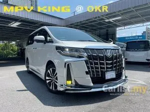 2022 Toyota Alphard 2.5 SC MPV / MODELISTA / TRD / SUNROOF / DIM / BSM / PILOT SEAT / 3 LED / UNREG