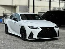 [ TRD BODYKIT /GRADE 5A / 13K KM ] 2023 Lexus IS 300 2.0 F Sport Mode Black 3 Sedan