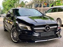 2015 Mercedes-Benz CLA45 AMG 2.0 4MATIC Light Aluminium Trim Coupe