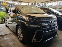 2015 Toyota Vellfire 2.5 ZA 4 camera Power Boot 2 power door Unregistered