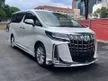 Recon 2018 Toyota Alphard 2.5 SA Modelista Alphine Unreg - Cars for sale