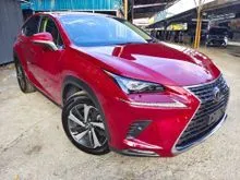 2018 Lexus NX300 2.0 VERSION L (GRD5 & ORI CONDITIONS & LOW MILEAGE)
