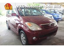 2005 Toyota Avanza 1.3 MPV (A) USED CAR