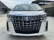 2018 TOYOTA ALPHARD 2.5 SC 2PDR PBT RADAR LKA 5 YEARS WARRANTY