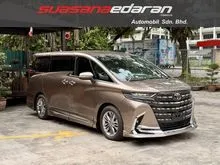 ( Grade 6A / Mileage 20km only / Modellista / SideStep / RoofMonitor / Sunroof / DIM / HUD ) 2024 Toyota Alphard 2.5 Z Modelista MPV
