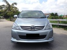 2011 Toyota Innova 2.0 G SPEC FULL SPEC 1 OWNER FREE ACCIDENT