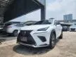 Recon 2019 Lexus NX300 2.0 F Sport SUV YEAR-END PROMO - Cars for sale