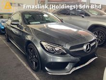 2018 Mercedes-Benz C300 2.0 AMG Coupe Burmester sound system panoramic roof poŵer boot memory seats high spec unregistered