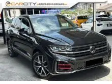 2024 Volkswagen Touareg 3.0 R-Line SUV TRUE YEAR MAKE LOW MILEAGE 18K FULL SERVICE ONE OWNER WARRANTY