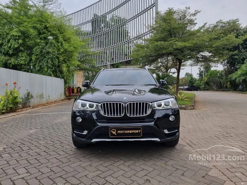 Jual Mobil BMW X3 2017 xDrive20i xLine 2.0 di DKI Jakarta Automatic SUV Hitam Rp 585.000.000