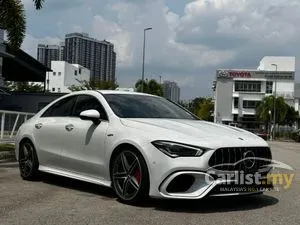 2021 Mercedes-Benz AMG CLA45s 2.0 4MATIC Coupe (4.5B Score)(Free 6yrs Warranty, Free 1st Service)