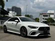 2021 Mercedes-Benz AMG CLA45s 2.0 4MATIC Coupe (4.5B Score)(Free 6yrs Warranty, Free 1st Service)