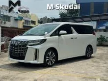 2023 Toyota Alphard 2.5 SC SUNROOF FULL LEATHER 7SEATER 2PD 35K KM 5YRSS TOYOTA WARRANTY