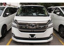 2015 Toyota Vellfire 2.5 X (A) 3S CENTRE AVAILABLE + ONE YEAR WARRANTY