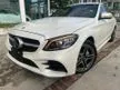 Recon 2018 Mercedes-Benz C200 1.5 AMG Sedan EQ BOOT 11K km Unreg - Cars for sale