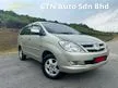 Used TOYOTA INNOVA 2.0 G,aNDROID CAR PLAYER,LEATHER SEAT,WELCOME CASH BUYER
