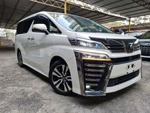 2018 Toyota Vellfire 2.5 ZG 3LED PILOT SEAT GRADE 5A 5YRS WARRANTY