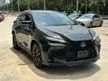 Recon 2023 Lexus NX350 2.4 F Sport SUV/MARK LEVINSON/PANAROMIC ROOF/BLACK LEATHER/WIRELESS CHARGE/TRD FULL BODYKIT/LOW MILEAGE 3K ONLY/FREE SERVICE WARRANTY