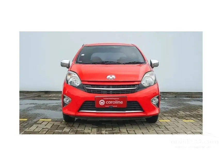 Jual Mobil Toyota Agya 2015 G 1.0 di Jawa Barat Manual Hatchback Merah Rp 93.000.000
