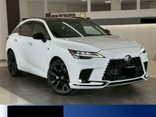 2023 Lexus RX 500h 2.4 F Sport Performance 4WD, Panoramic sunroof, radiant heater, red leather seats, HUD, orange calipers, 360 cam, INCOMING STOCK