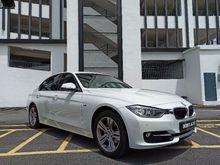 2013 BMW 320i 2.0 Sport Line Sedan 2 Digits VIP No. Plate, Warranty High Spec