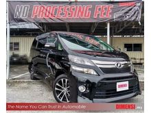 2012 Toyota Vellfire 2.4 Z Golden Eyes MPV (A) REGISTERED 2016