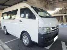 2009 Toyota Hiace 2.5 (M) Window Van High Roof