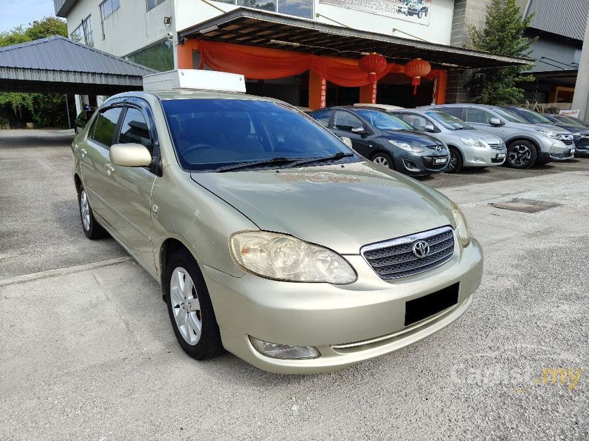 Altis 2004 Used 2004 Toyota Corolla Altis 1.6 E Sedan - Carlist.my