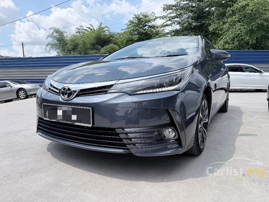 2017 Toyota Corolla Altis V Sedan