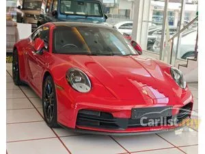 2024 Porsche 911 3.0 Carrera 4S Coupe (992.2), ORI 5K KM, 18 WAYS ELECTRIC SEATERS, SUNROOF, 360 CAMERA, KEYLESS PUSH START, BSA, SPORT EXHAUST SYSTEM