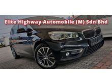 2016 BMW 220i 2.0 Gran Tourer MPV 7 Seater Done 58k km Under WARRANTY and FREE SERVICE Package By BMW Malaysia Auto Bavaria