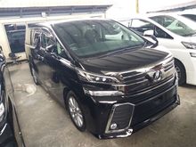 2015 Toyota Vellfire 2.5 ZA 7 SEATER ROOF TV UNREG15