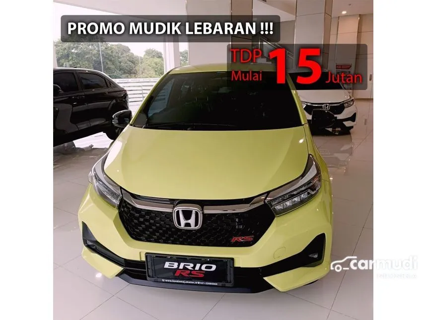 Jual Mobil Honda Brio 2023 E Satya 1.2 di DKI Jakarta Automatic Hatchback Kuning Rp 133.000.000
