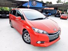 2012 Toyota Wish 1.8 S MPV DEEPAVALI BIG OFFER UNREG*2 TONE SEAT*4 DISC BRAKES*PADDLE SHIFT*REVERSE SENSOR AND CAMERA*SPORT MODE*ECO MODE*