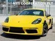 Recon 2020 Porsche Cayman T 718 2.0 PDK Turbo Coupe Unregistered Door Opening Loops 20 Inch Wheel Porsche Dynamic Lighting System Plus Sport Chrono With