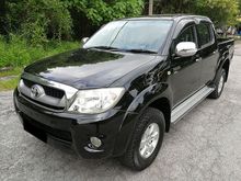 TOYOTA HILUX 2.5G (ONLY RM7XX MONTHLY) MANUAL DOUBLE CAB NO OFF ROAD USED