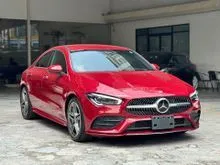 7,800 KM ONLY / 2022 Mercedes-Benz CLA250 2.0 4MATIC AMG Line Coupe