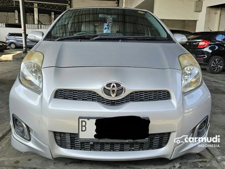 Jual Mobil Toyota Yaris 2012 E 1.5 di Jawa Barat Automatic Hatchback Silver Rp 105.000.000