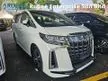 Recon 2020 Toyota Alphard 2.5 SC 3 LED Pilot Leather Aircond Seats Japan High Grade Car 5 years warranty LKA PCR Power Boot Unregistered