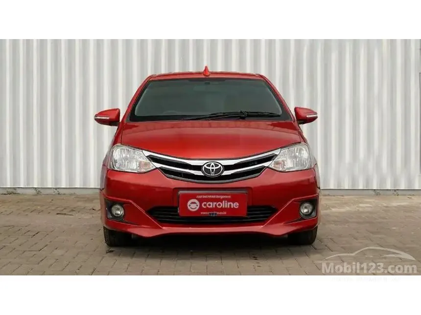 Jual Mobil Toyota Etios Valco 2015 G 1.2 di DKI Jakarta Manual Hatchback Merah Rp 98.000.000